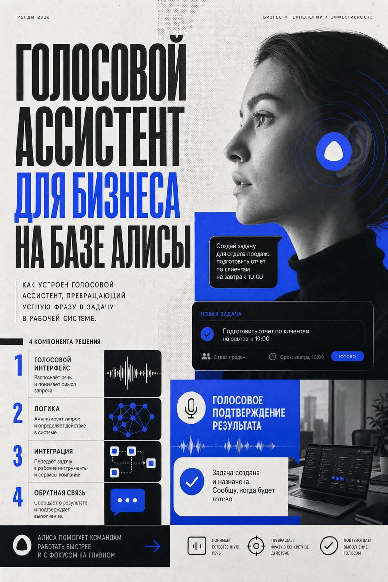 Голосовой ассистент для бизнеса